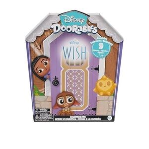 Disney Doorables WISH Playset with Purple Door and Gold Accents